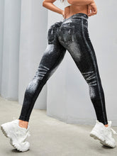 Cargar imagen en el visor de la galería, Fake jeans legging
