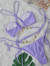 Cargar imagen en el visor de la galería, Bikini diamond cruzado
