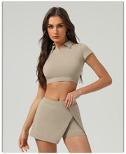 Cargar imagen en el visor de la galería, Conjunto de verano, ideal para tenis , yoga o casual
