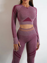 Cargar imagen en el visor de la galería, Set yoga long sleeve
