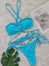 Cargar imagen en el visor de la galería, Bikini diamond cruzado
