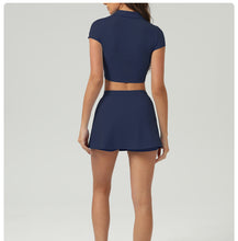 Cargar imagen en el visor de la galería, Conjunto de verano, ideal para tenis , yoga o casual
