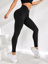 Cargar imagen en el visor de la galería, Legging canalé cintura V
