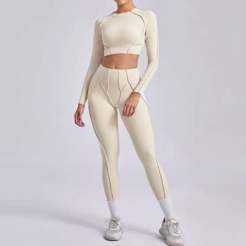 Conjunto realce long sleeve