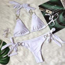 Cargar imagen en el visor de la galería, Bikini con brillantes

