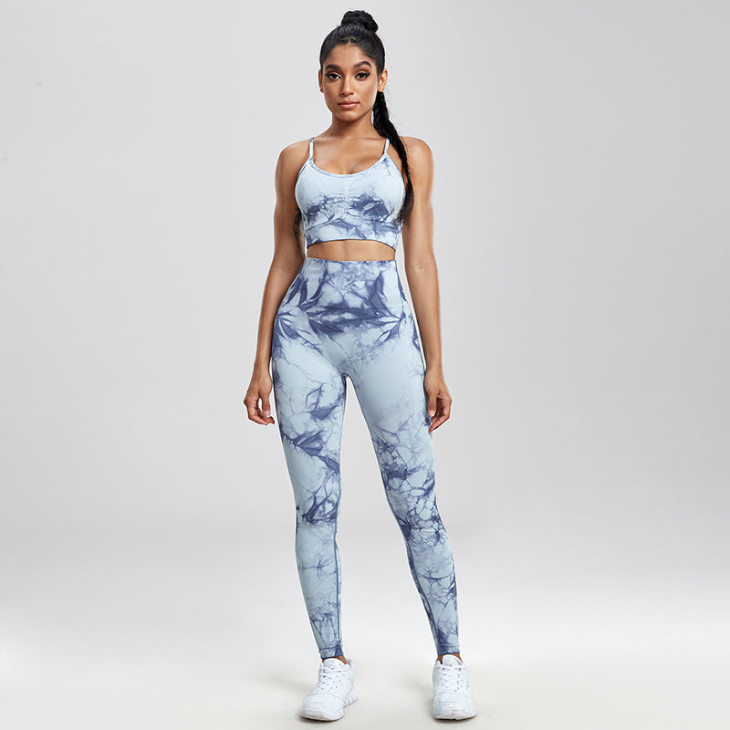 Tie dye leggings set