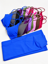 Lade das Bild in den Galerie-Viewer, Bloom fit ( top corto + leggings campana)
