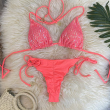 Cargar imagen en el visor de la galería, Bikini con lentejuelas
