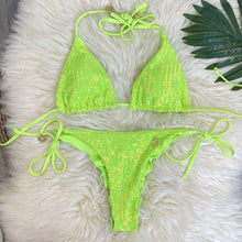 Cargar imagen en el visor de la galería, Bikini con lentejuelas
