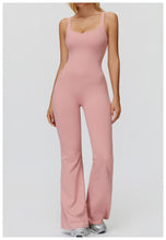 Cargar imagen en el visor de la galería, Mono campana de tirantes con espalda abierta
