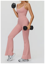 Cargar imagen en el visor de la galería, Mono campana de tirantes con espalda abierta
