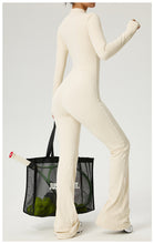 Cargar imagen en el visor de la galería, Mono acampanado de manga larga
