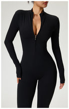 Cargar imagen en el visor de la galería, Mono acampanado de manga larga
