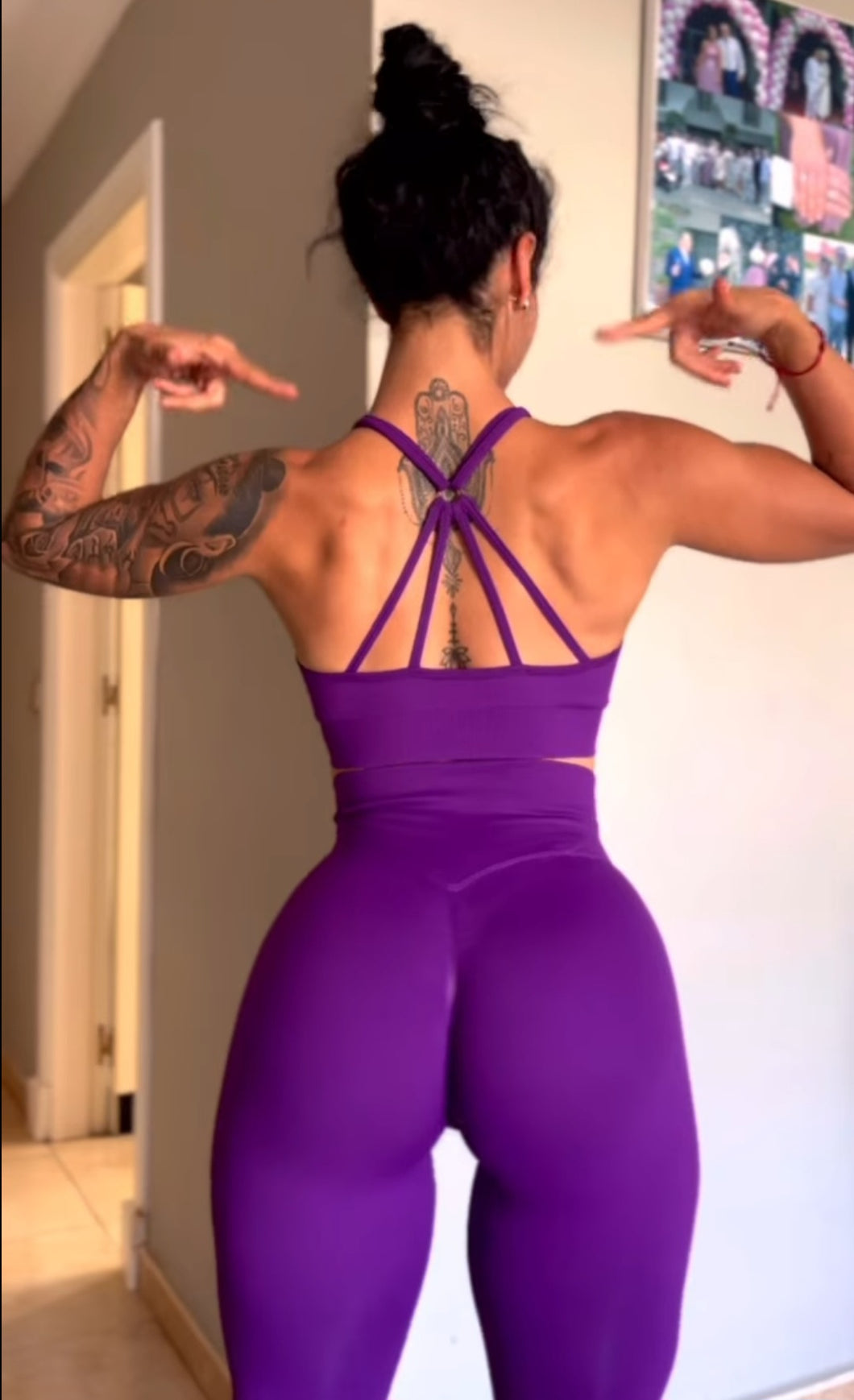 Conjunto de yoga sin costuras