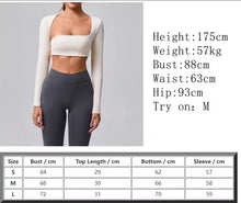 Cargar imagen en el visor de la galería, Sport bra long sleve
