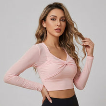 Cargar imagen en el visor de la galería, Soft Sculpt Top – Top versátil de manga larga
