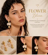 Cargar imagen en el visor de la galería, Variedad de pendientes Flower Bloom
