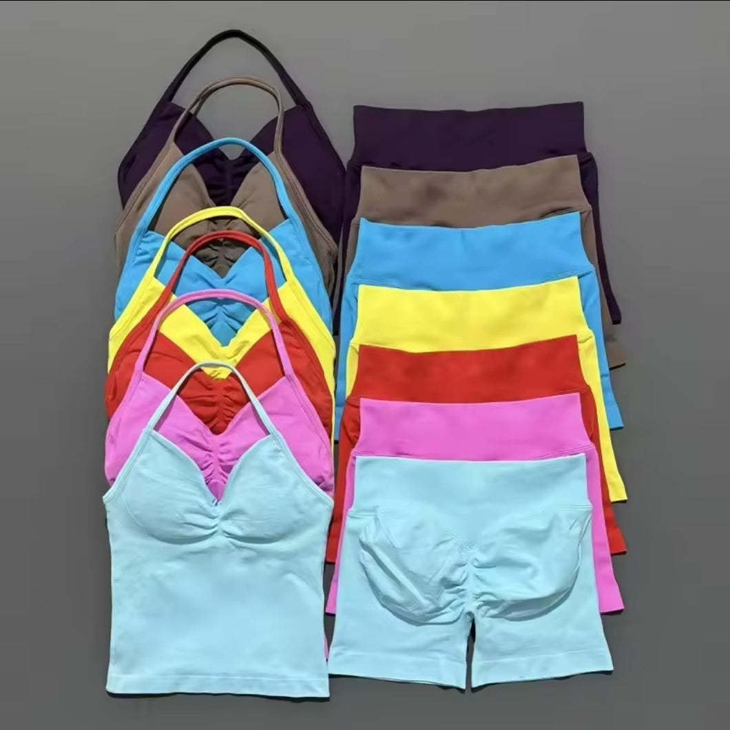 Nuevo set deportivo short