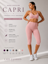 Cargar imagen en el visor de la galería, Conjunto Capri top corto
