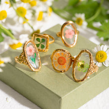 Cargar imagen en el visor de la galería, Anillo flowers

