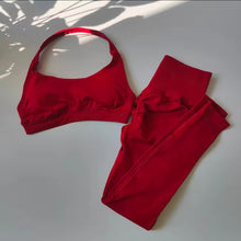 Cargar imagen en el visor de la galería, Set deportivo legging +bra corto
