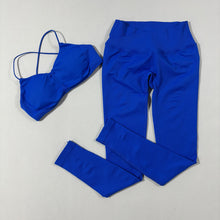Cargar imagen en el visor de la galería, Set legging + top fruncido
