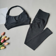 Cargar imagen en el visor de la galería, Set deportivo legging +bra corto
