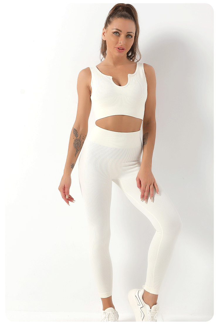 Conjunto de yoga canalé