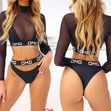 Cargar imagen en el visor de la galería, Bikinis OMG de 3 piezas
