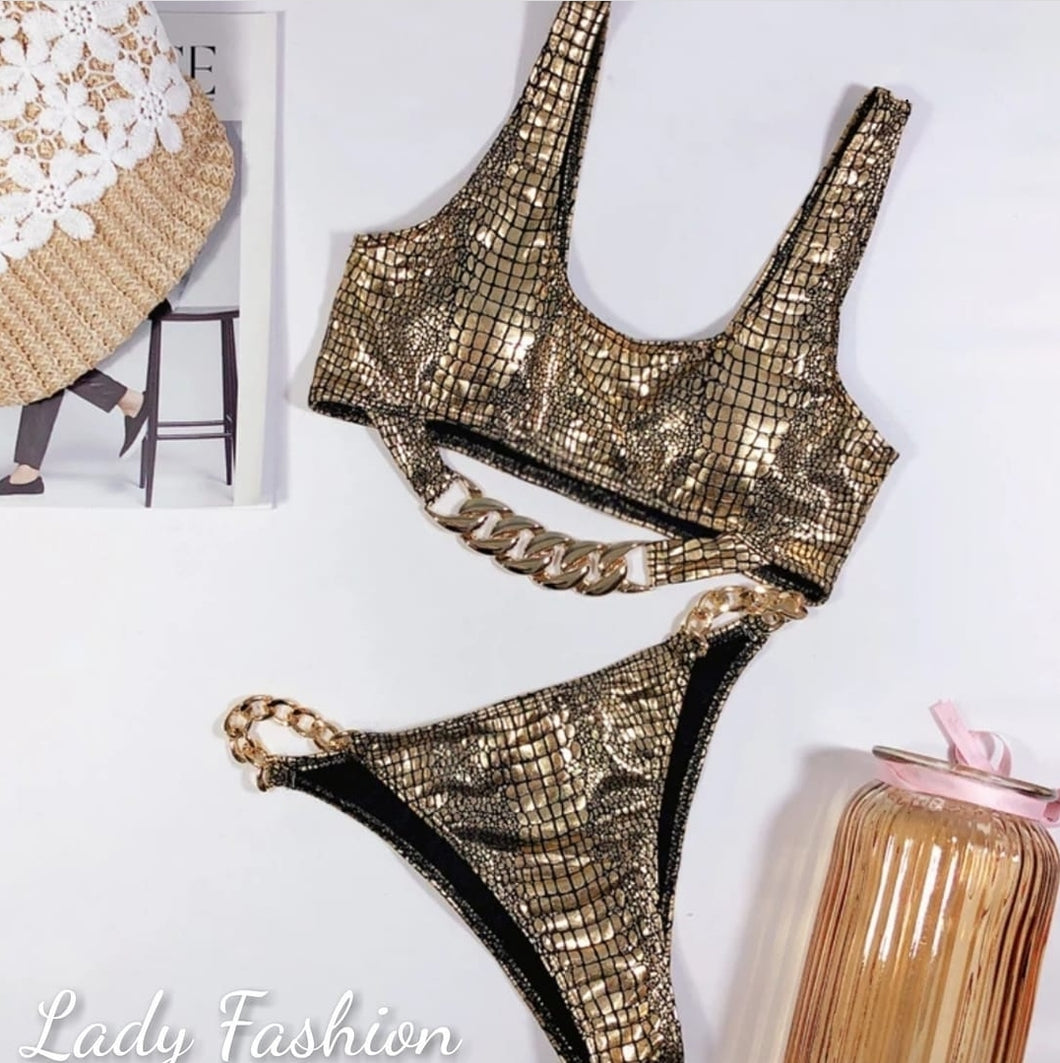 Bikinis con cadenas