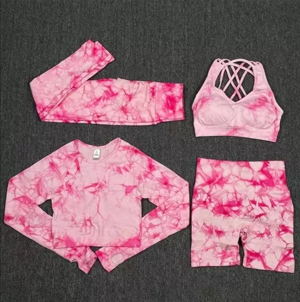 Set 4 piezas tie dye