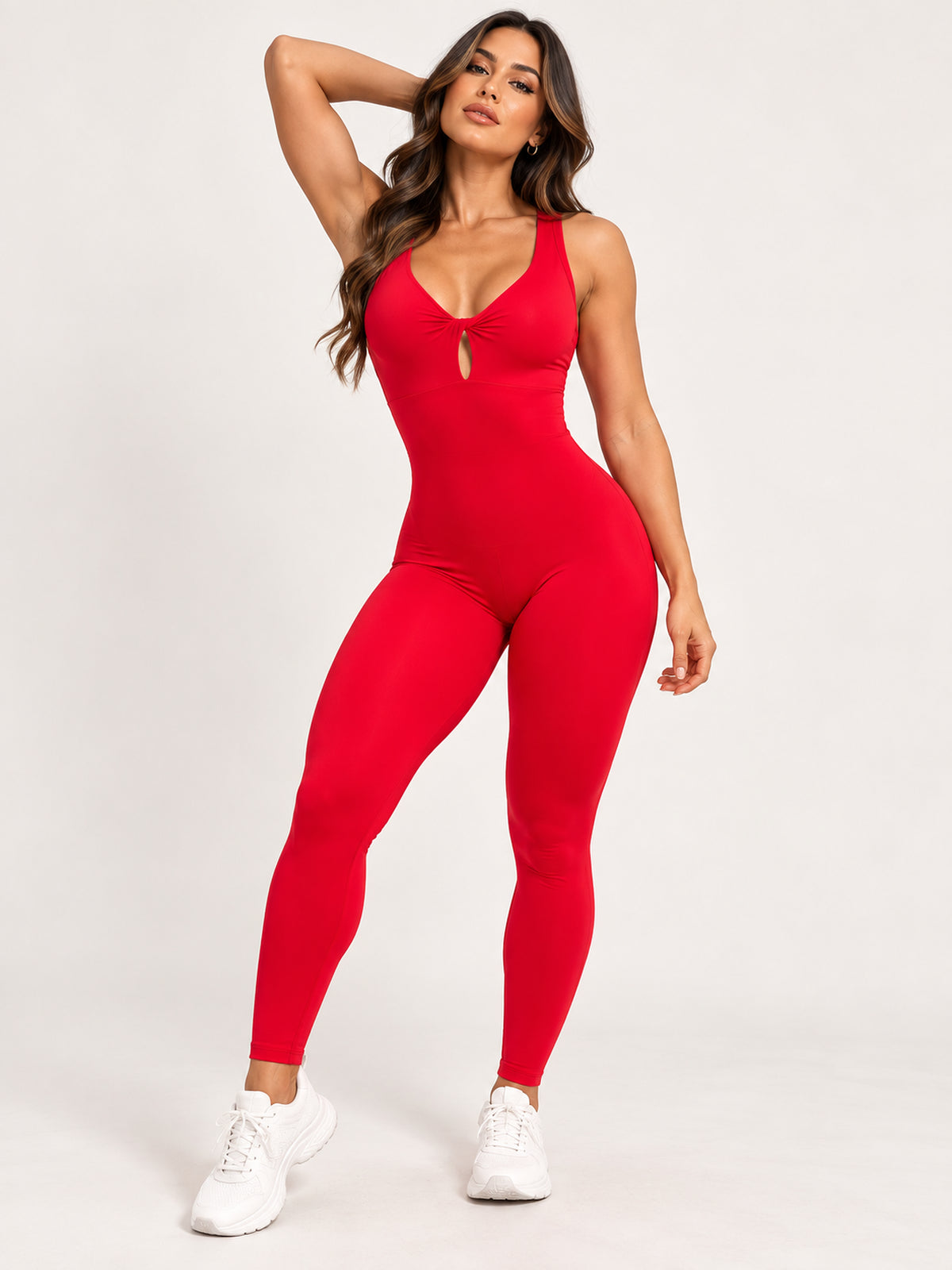 Jumpsuit Lady fit: Modelo usando la prenda